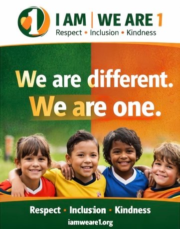 we are different we are 1