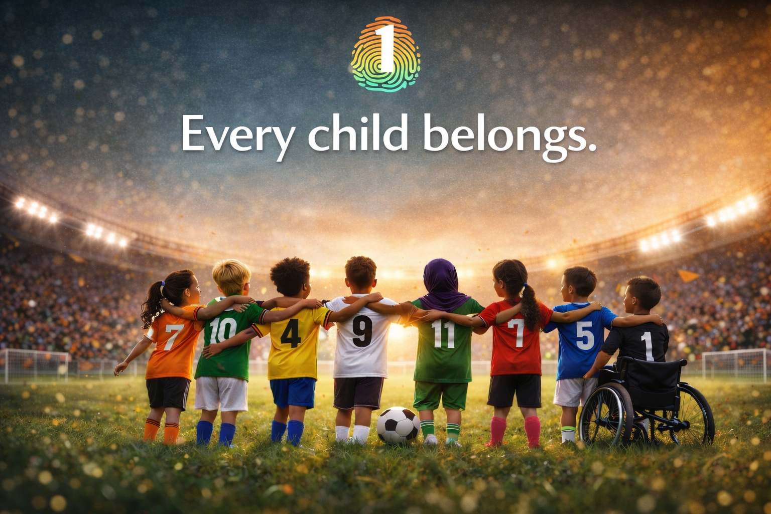 every child belongs stadium banner 21 9